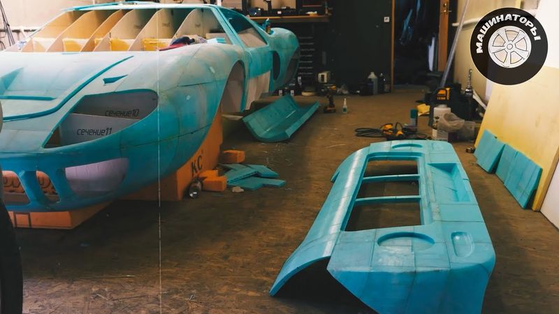 Краш тест кузова Ford GT40. Сравнил с оригиналом. Новый кузов, старая команда