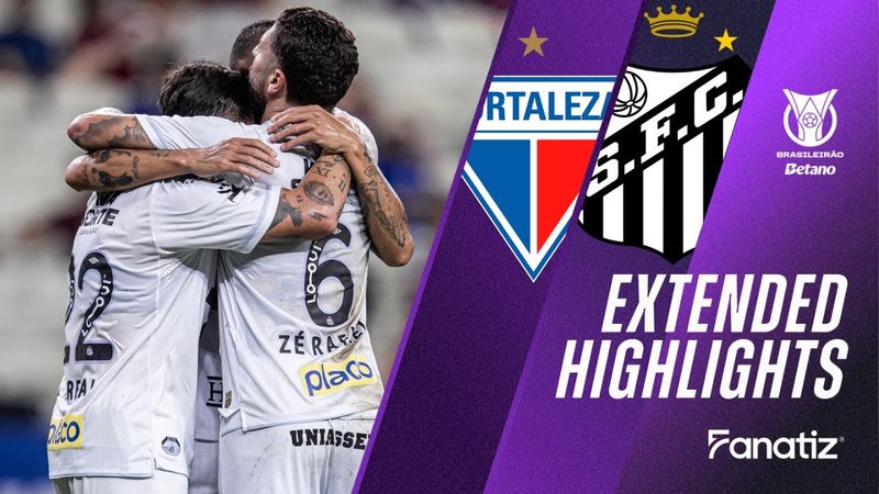 Fortaleza vs. Santos 2-3 | Game Highlights | #Brasileirao2025