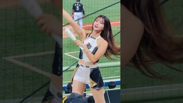 잘생겼는데 3루타도 치는 장진혁 #김진아 #김진아치어리더#ktwiz #kt위즈 #kt위즈치어리더