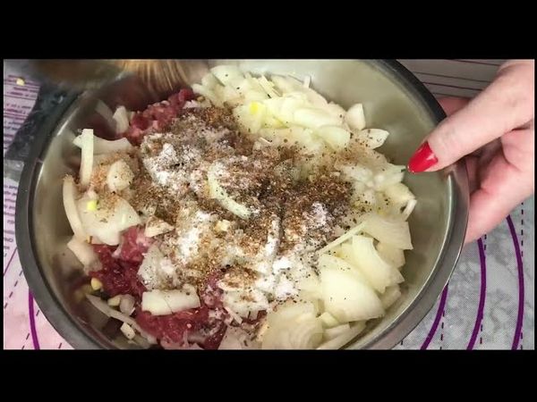 САМСА сочная и вкусная. Рецепт простой и быстрый.