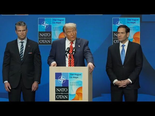 Trump says Zelensky meeting at NATO 'couldn't have been nicer' | AFP