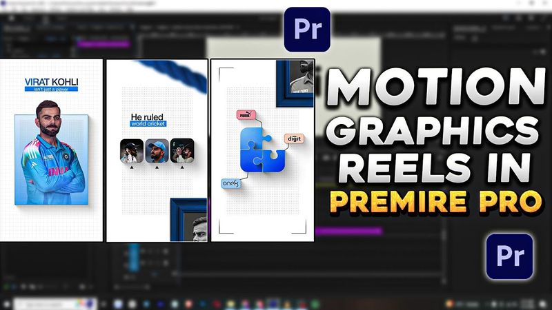 Editing Motion Graphics Reels in Premiere Pro – Clean & Modern Look