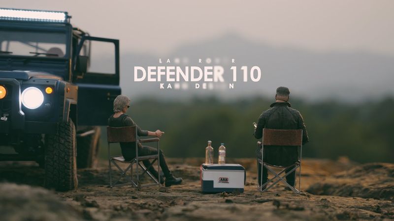 E3S-RC 4X4 LAND ROVER D110 PICKUP RC4WD - KAHN DESIGN - Camping OFF ROAD CRAWLER