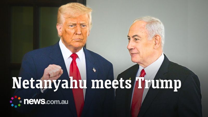 Trump and Netanyahu meet amid Israel-Hamas ceasefire push