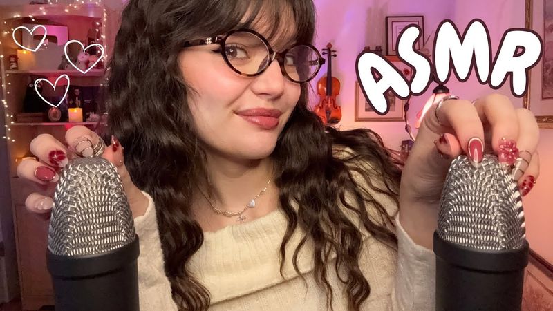 Fast and Aggressive ASMR In Both Ears (New Mics, Fast Hand Sounds, Mouth Sounds, Rambles)