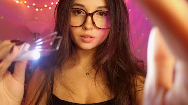 Girl Next Door Examines Your Eyes ASMR