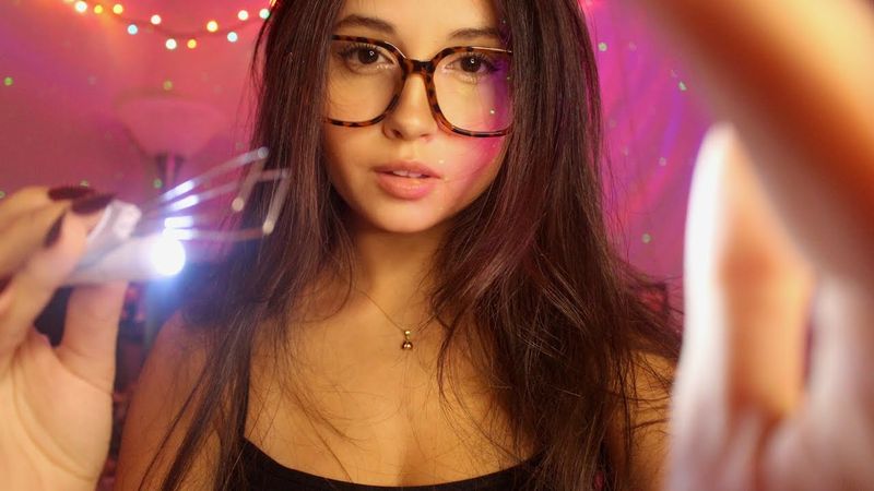 Girl Next Door Examines Your Eyes ASMR