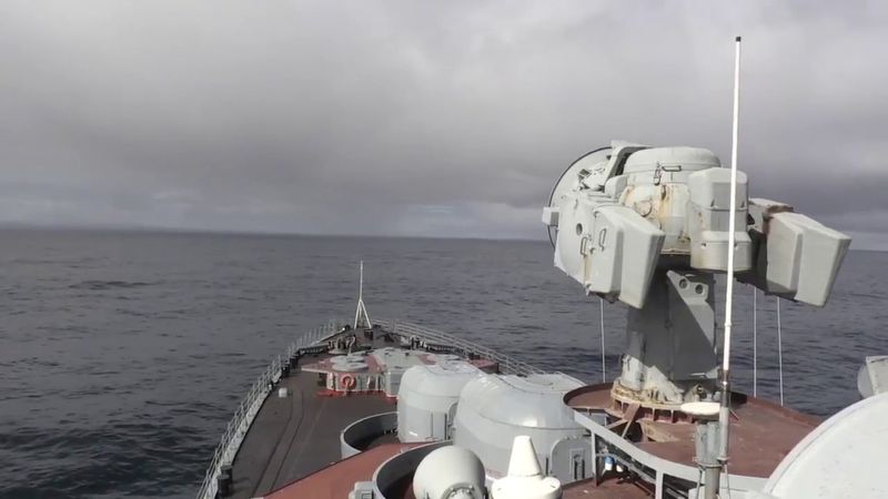 Launch of a ballistic missile "Bulava" from the submarine "Yury Dolgoruky"