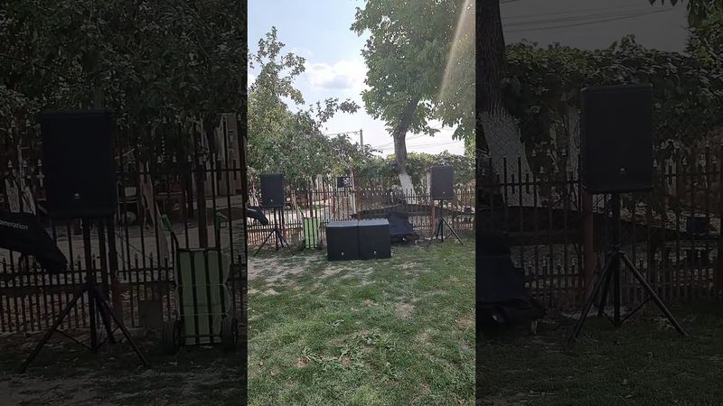 2 Jbl Eon 718S extreme bass outdoor!