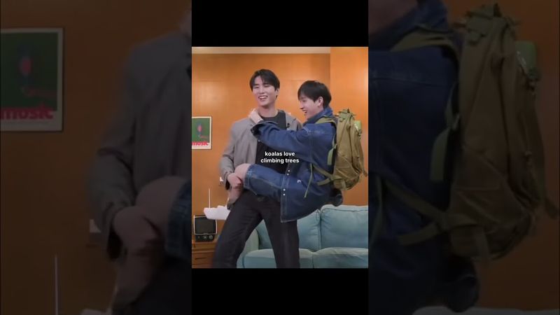 Koalas love climbing trees | #straykids #bangchan #changbin #STAY