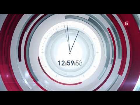 Начало программы "Известия" (5 канал, 01.06.2018)