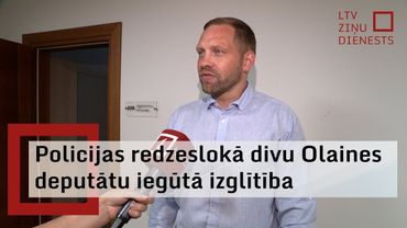 Policijas redzeslokā par izglītību sniegto ziņu dēļ nonācis Olaines domes deputāts A. Lukaševics