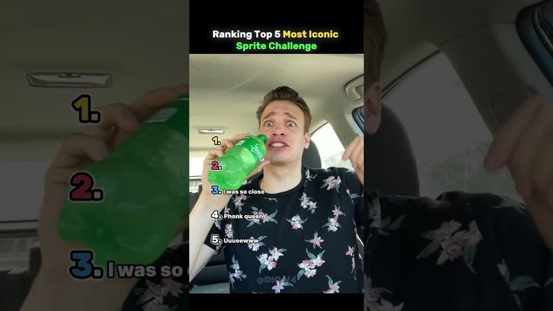 Ranking Top 5 Most Iconic Sprite Challenge