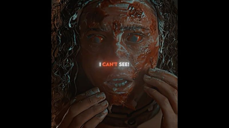 "She ate THE CAKE!🔥☠️ Your Host | Fragment Slowed | Saw | Squid Games #shorts #horror