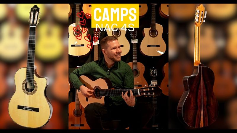 Ce guitariste est INCROYABLE ! Le son de la Camps NAC-4 S m'a laissé sans voix...