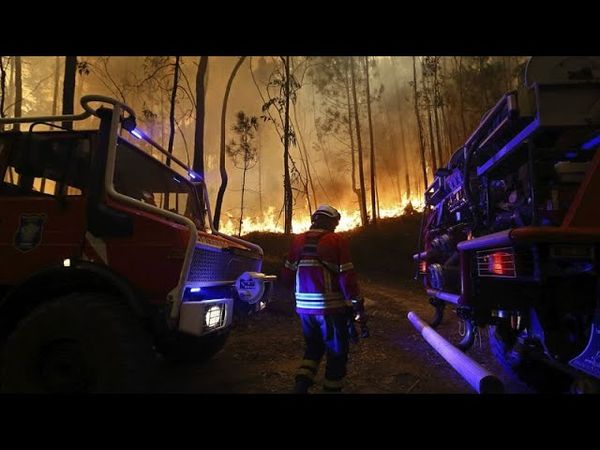 Portugal evacuates villages as wildfires injure 19, deploy 1,800 firefighters