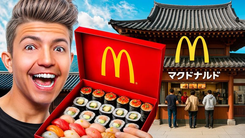 I Tried FAST FOOD From Every Country!