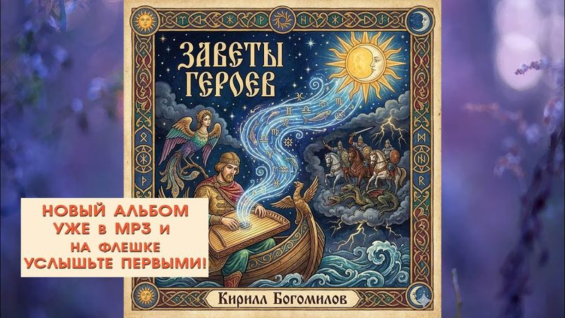 Вышел ПЯТЫЙ альбом музыки на гуслях Кирилла Богомилова - слушайте первыми! (ссылки в описании)