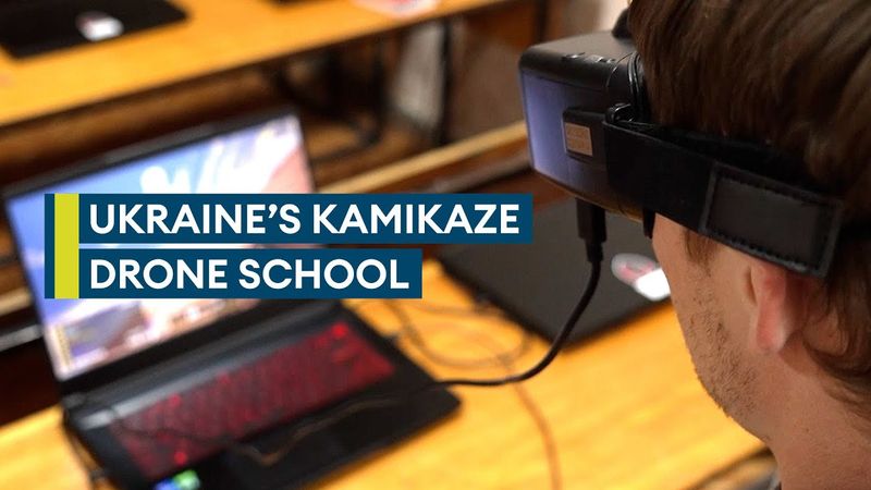 Inside Ukrainian drone school teaching pilots to target Russian forces