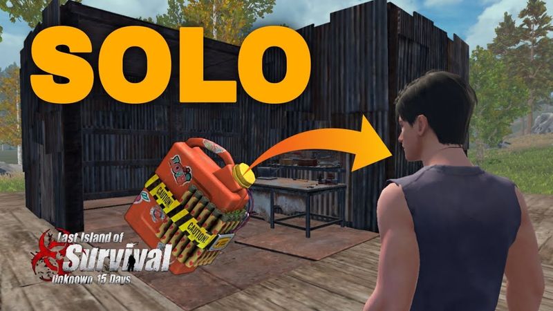 He was crafting OILBOMBS - Last Island of Survival