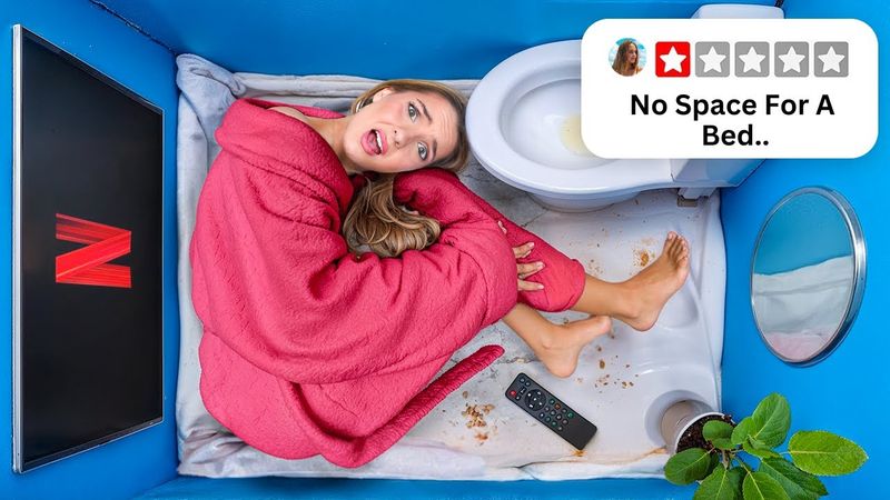 Overnight in The World's SMALLEST House!