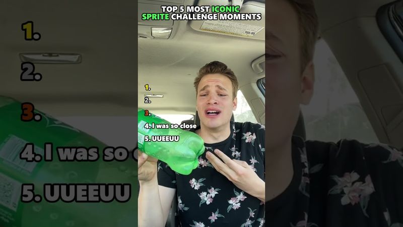 TOP 5 MOST ICONIC SPRITE CHALLENGE MOMENTS