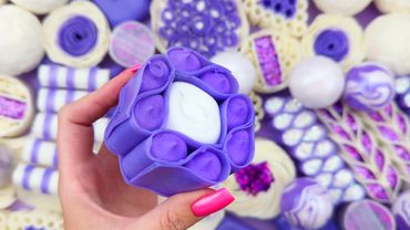 Relaxing ASMR Triggers: Gentle Soap Breaking, Glitter Foam Crushing, and Soft Scratching Sounds