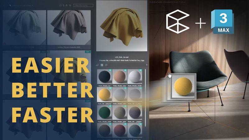 How to Replace Materials in 3ds Max (Better)?