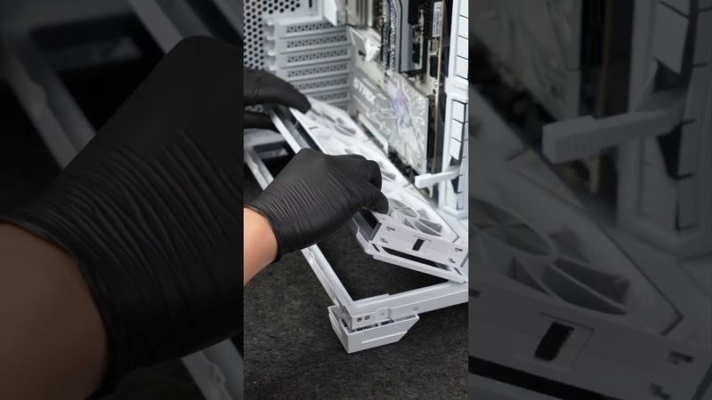 👑1440P 2K GAMING PC BUILD🔥 RYZEN 9 9950X3D & RTX 5090💥 #pcbuild #gaming #shorts