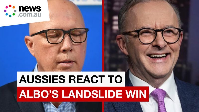Aussies react to Albo's win over Dutton