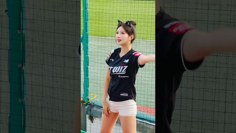 대세 치어리더 설레는 옆모습 #김정원 #김정원치어리더#ktwiz #kt위즈 #kt위즈치어리더