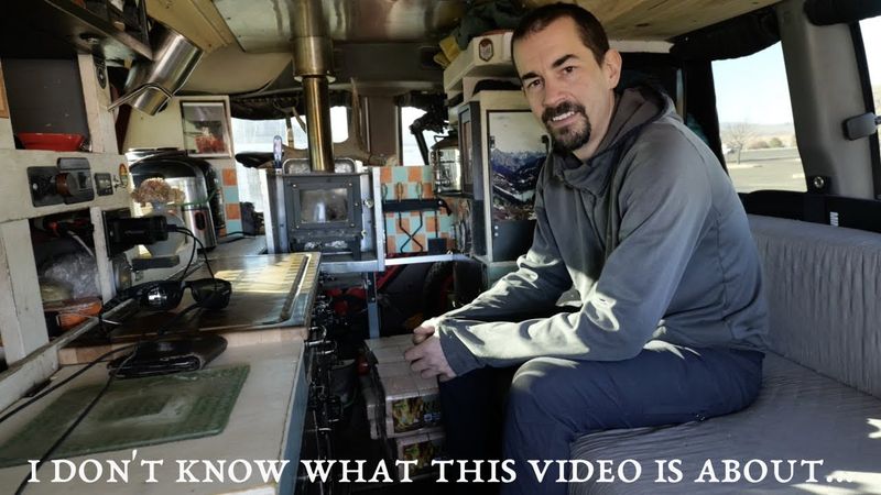 Just some van life travels in the desert - Buckskin Gulch in Winter?
