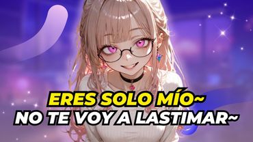 CHICA YANDERE te SECUESTRA por "AMOR" 🔪❤️ | ASMR Anime Roleplay | Parte 1/2