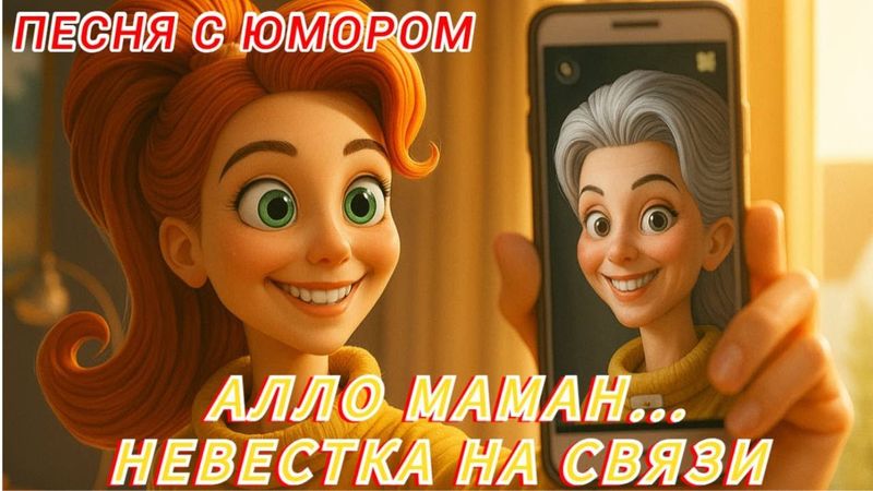 Алло, маман — невестка на связи! 😂 Песня с юмором и душой | Русские хиты 2025 🎵