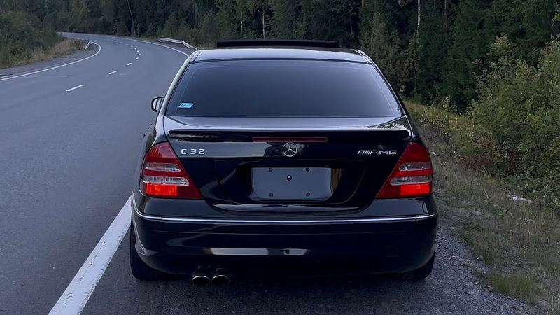 ЛЕТО.ТРАССА ДОМОЙ.C32 AMG KOMPRESSOR