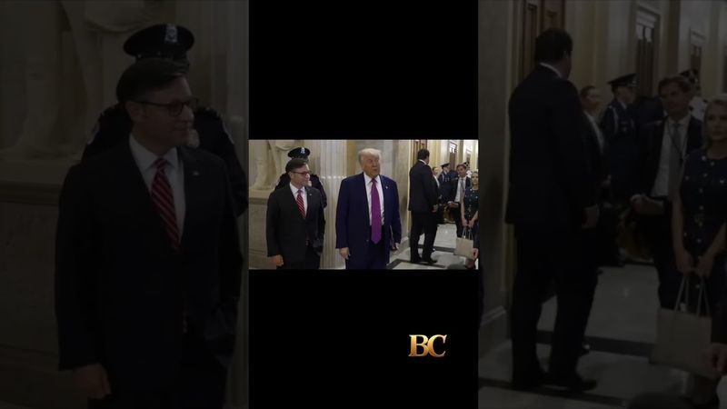 Trump visits Capitol to urge House Republicans to pass ‘big, beautiful bill’