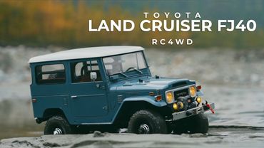 1/10 Scale Rc Land Cruiser FJ40 - Gelande II Driving Off Road 4x4 Rc Car