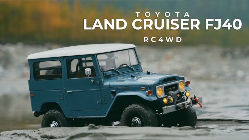 1/10 Scale Rc Land Cruiser FJ40 - Gelande II Driving Off Road 4x4 Rc Car