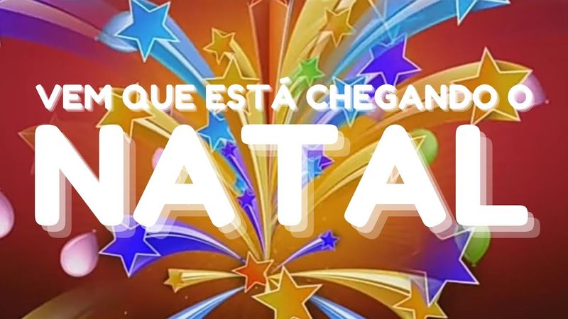 NATAL - VEM CHEGANDO O NATAL - Aline Barros - Música de Natal Família Alegria