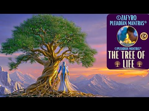 THE TREE OF LIFE/CONNECTION BETWEEN HEAVEN AND EARTH ©PLEIADIAN MANTRAS® ©ZAFYRO PLEIADIAN MANTRAS®