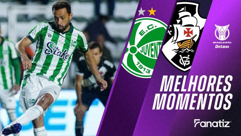 Juventude 2 x 0 Vasco da Gama I Melhores momentos I Brasileirão 2025