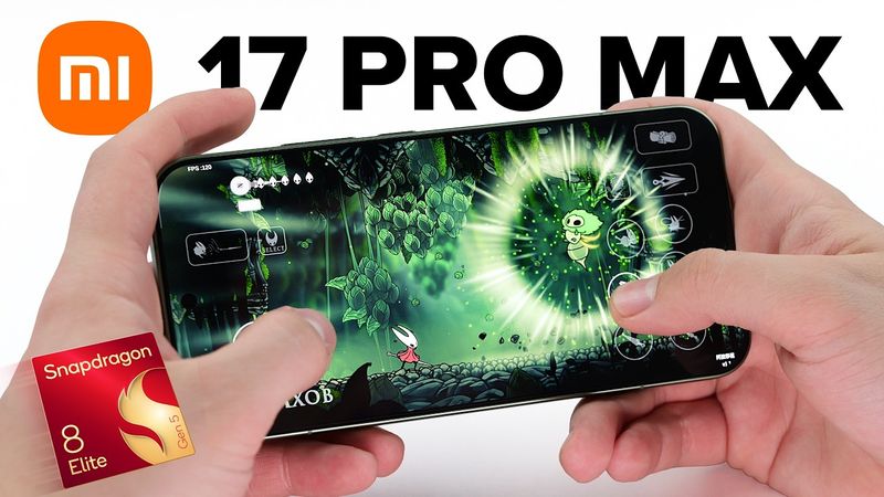Обзор Xiaomi 17 Pro Max в играх! Тест Snapdragon 8 Elite Gen 5