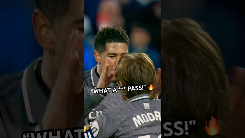 Valverde ↙️ Modrić ⬆️ Bellingham ⬆️ Güler 🎯