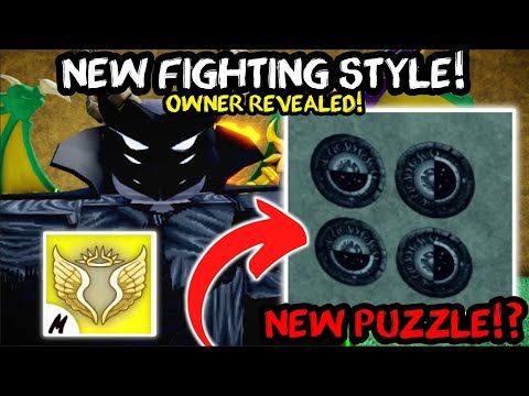Blox Fruits Update NEW PUZZLE LEAKS FOR DIVINE ARTS FIGHTING STYLE!