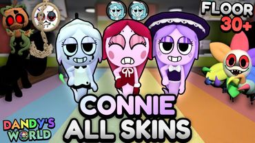 ALL CONNIE SKINS RUN (FLOOR 30+) | DANDY'S WORLD