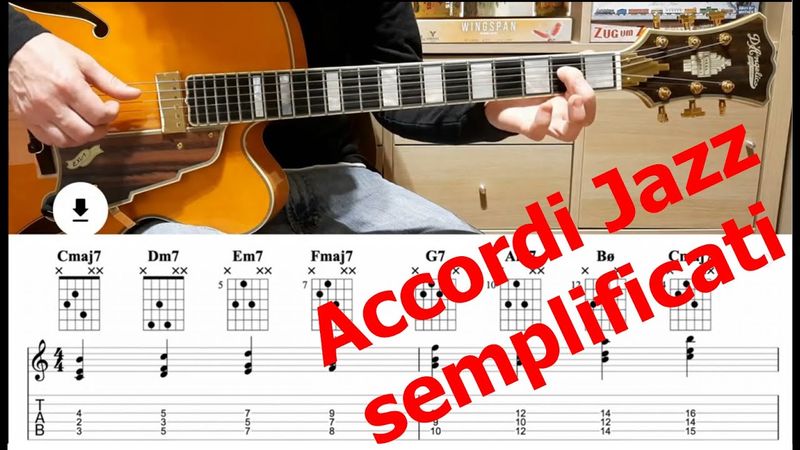 Vuoi Suonare il Jazz sulla chitarra? Ecco la guida sugli Accordi Semplificati che devi conoscere