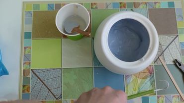 Фиксация композиции в гипс