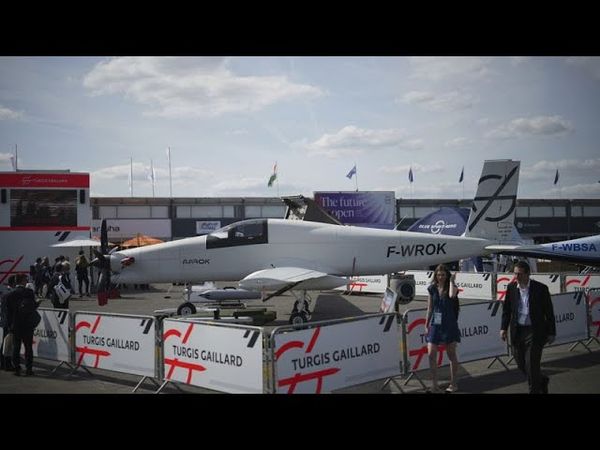 Drones take center stage as Europe races to catch up at Paris Air Show