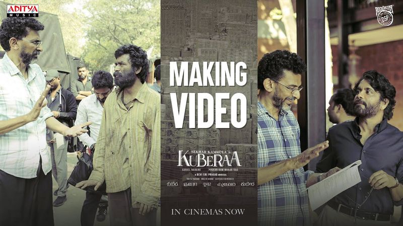 Making Video Of Kuberaa | Nagarjuna, Dhanush, Rashmika | Sekhar Kammula | Devi Sri Prasad