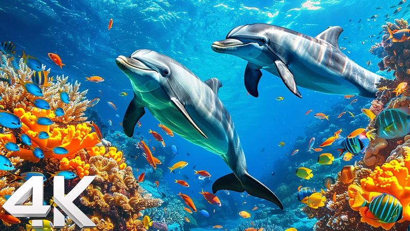 [NEW] 3HRS Stunning 4K Underwater Wonders - Relaxing Music | Coral Reefs, Fish & Colorful Sea Life